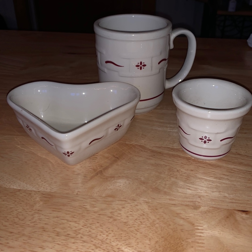 Woven Tradition 3 Piece Pottery Set